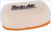 TwinAir Air Filter, two-layer foam coarse/fine, washable and reusable (approx. 40-50x), dry, requires oil (see item 40852/40853)