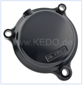 Oil Filter Cover, Black Painted, OEM Reference # 583-13447-01