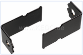 Indicator Bracket Rear, stainless steel black coated, 1 pair (for Indicator item 42019/42020), OEM reference # 36A-83368-00