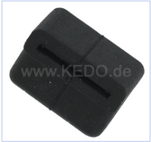 Rubber Damper Side Cover Right Side (Square Shape) TT600, XT600, XT600Z, XTZ660 (OEM Reference# 43F-21773-00)