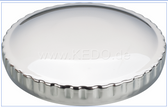 Fuel Tank Cap XT350, XT600'87-'89, XT600Z'88-, XTZ660, XTZ750, chrome plated, vented, without lock, slim shape