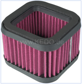 KEDO High Flow Air Filter TT500, XT500, high-quality cotton, NOT pre-oiled, street legal (Oil and cleaner see item 91350) (OEM) 583-14451-09