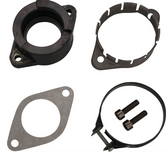 Intake Manifold Set SR500, TT500, XT500  complete, incl. support cage, clamp and small parts