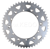 Sprocket Steel Rear #520 51T TT350, TT500 XT500, TT600-'92, TT600S+R