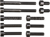 Allen Screw Set for Cylinder and Head SR500 TT500 XT500 8.8, Black Zinc Coated