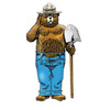 Smokey Bear Standing Enamel Pin