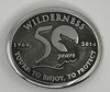 Wilderness 50 Years Buckle