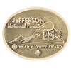 Jefferson National Forest Safety Award Buckle (RESTRICTED)