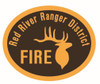 Red River Ranger District Fire Buckle