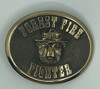 Smokey Bear Forest Fire Fighter Buckle