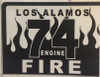 Los Alamos Fire Engine 74 Buckle (RESTRICTED)