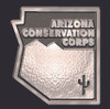 Arizona Conservation Corps Buckle