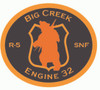 Big Creek Engine 32 Buckle (RESTRICTED)