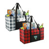 Buffalo Plaid Utility Tote (discontinued) - Red & Black ONLY