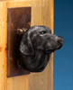 Black Labrador (door knocker)