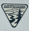 Bureau of Land Management Sticker - 3" CLEAR