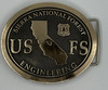 Sierra National Forest Engineering  Buckle OVERSIZED (RESTRICTED)