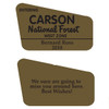 PORTAL BACK SIDE ENGRAVING CHARGE $7.50