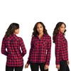 Port Authority® Plaid Flannel Shirt - Women's