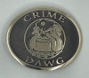 Crime Dawg Buckle OVERSIZED (RESTRICTED)