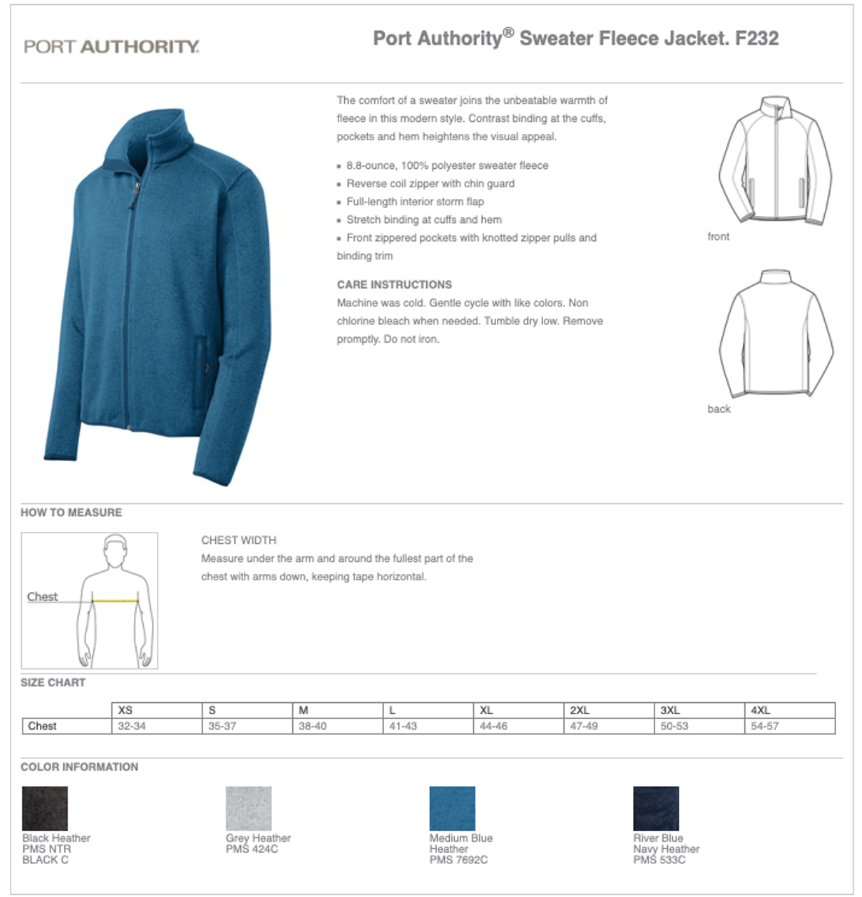 Eddie Bauer® Full-Zip Fleece Jacket - Men's** (Restrictions Apply - see  description) - Western Heritage Company, Inc