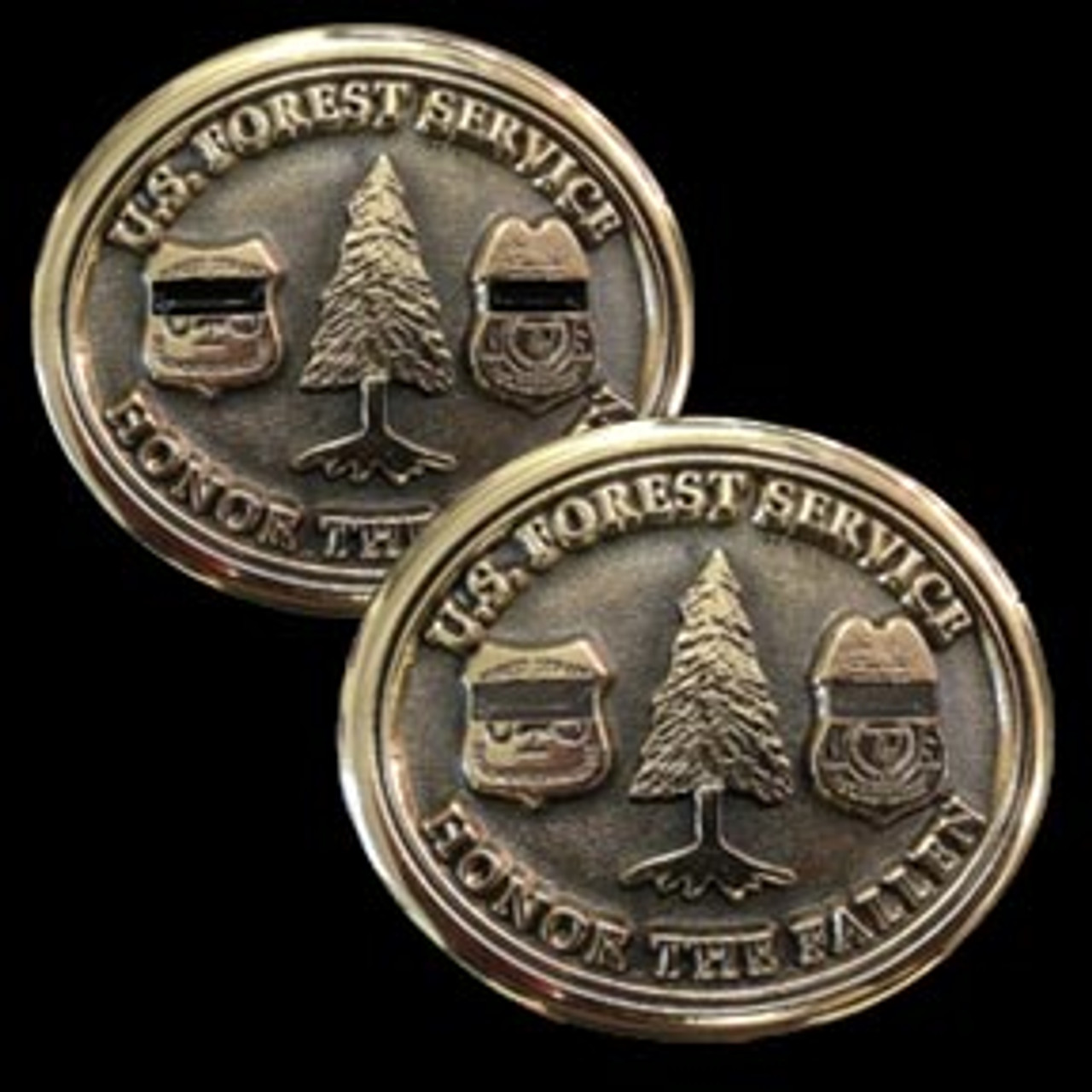 Forest Service Honor the Fallen Buckle