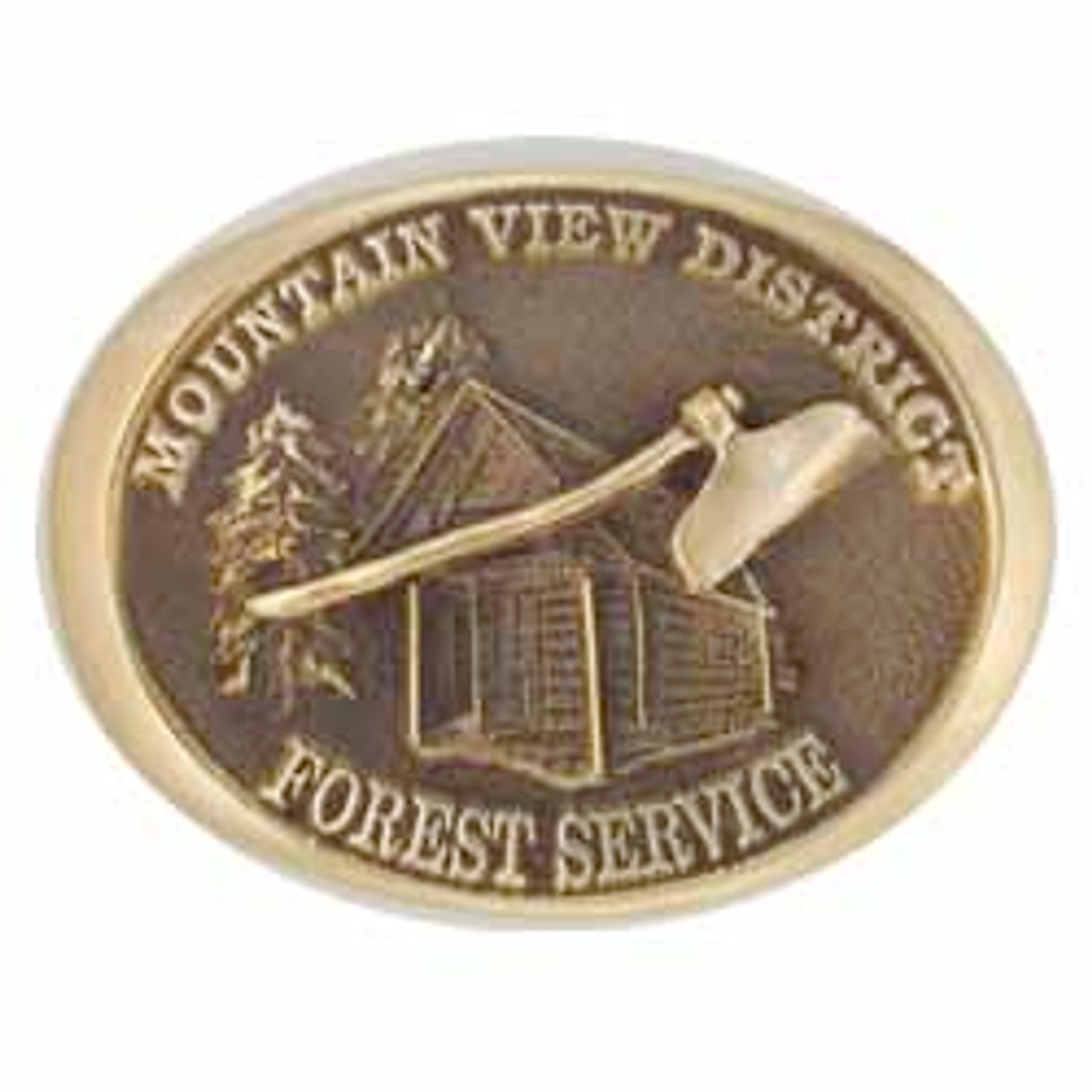 Mountain View Ranger District Buckle