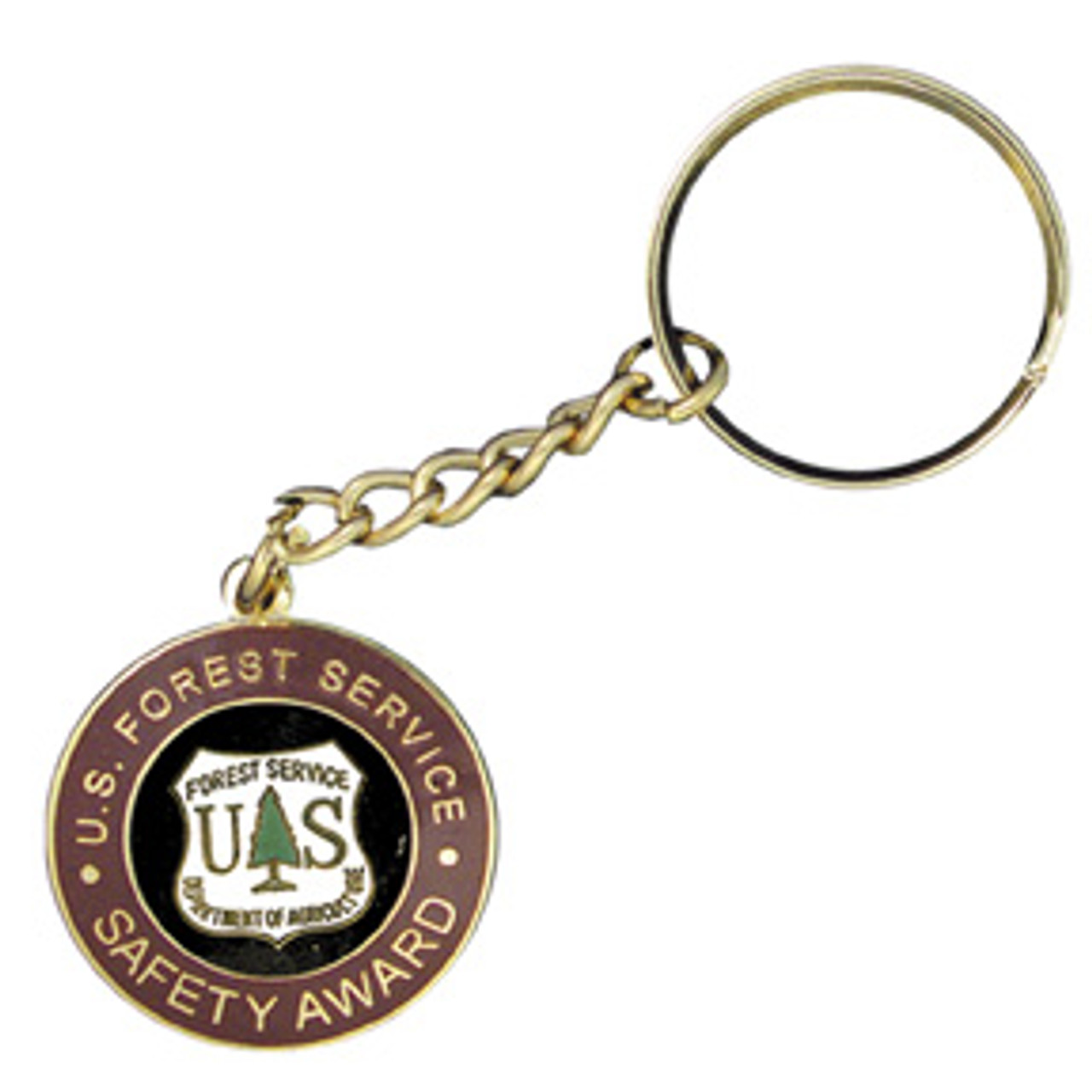 Forest Service Safety Award Keychain