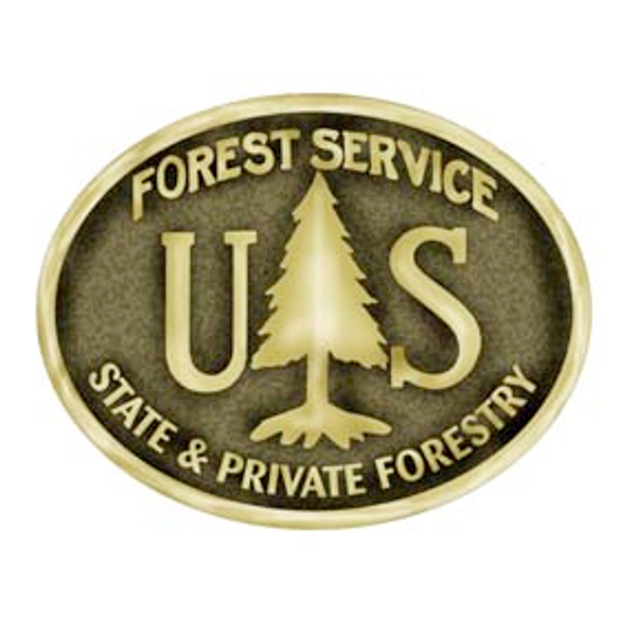 usfs belt buckle