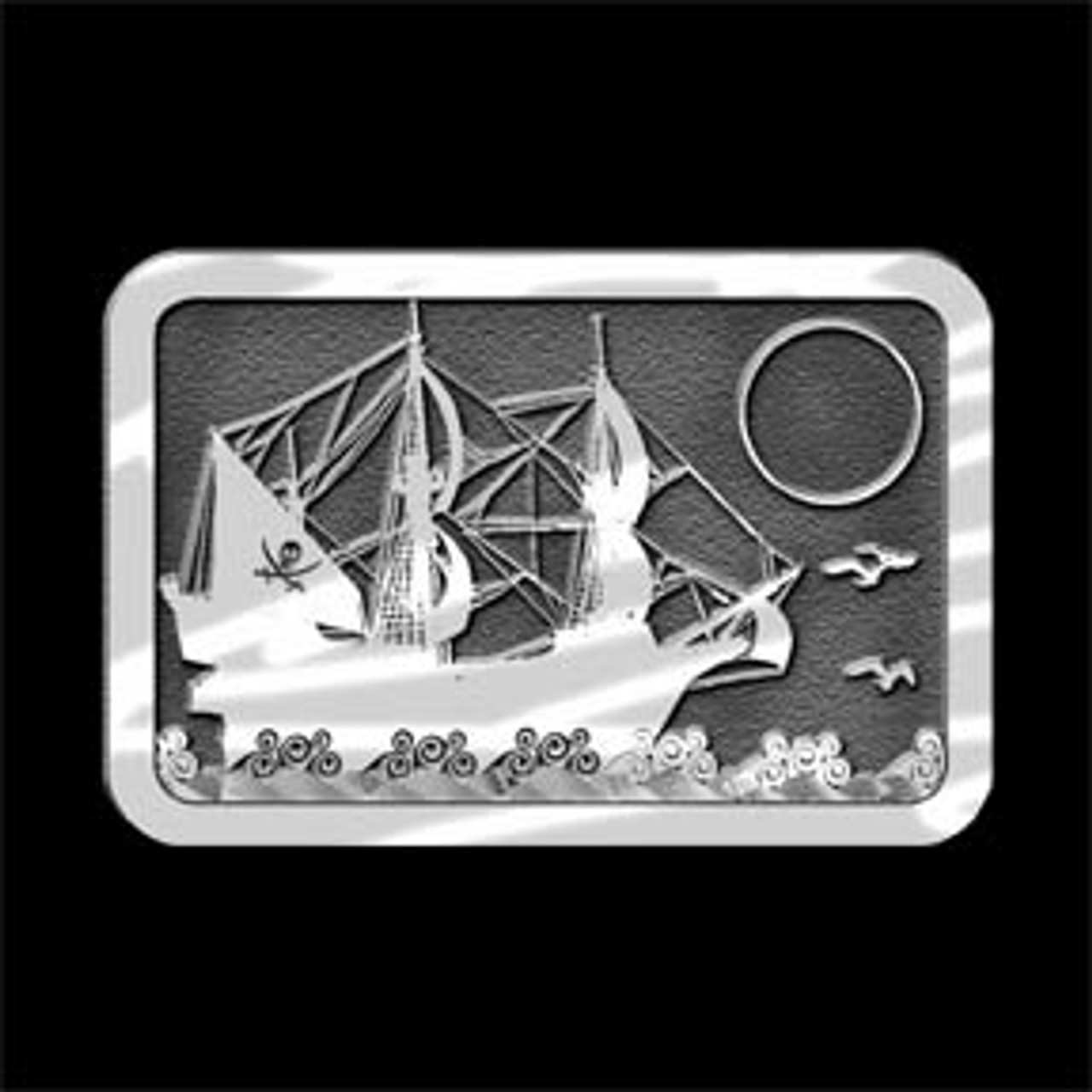 Pirate Ship 3 Buckle