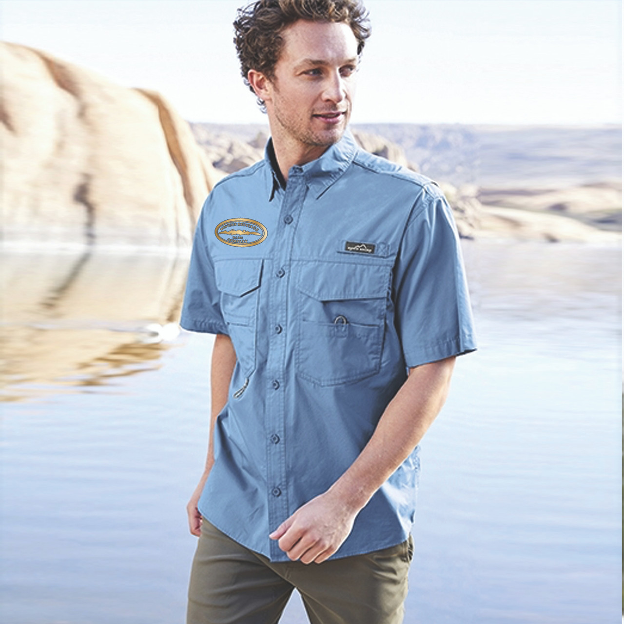 Eddie Bauer® Short Sleeve Fishing Shirt** (Restrictions Apply - see  description)