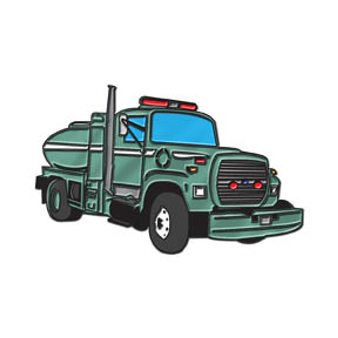 Green Truck Pin