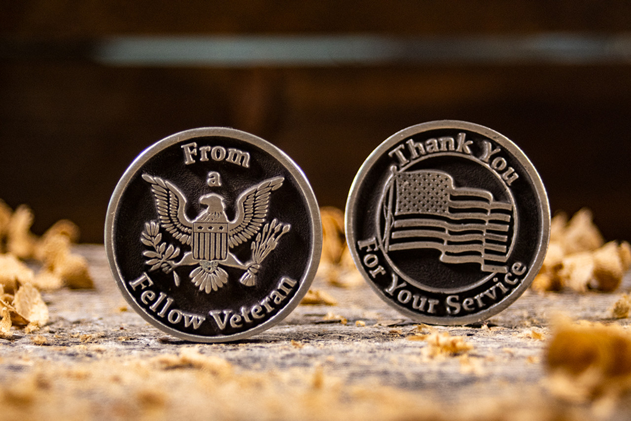 Grateful Veteran to Veteran Token of Appreciation