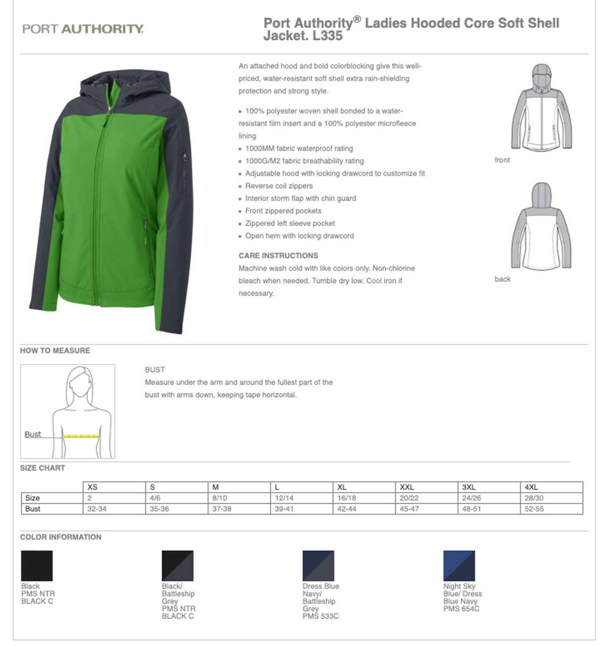 Port Authority® Hooded Shell Jacket - Women's** (Restrictions Apply - see description)