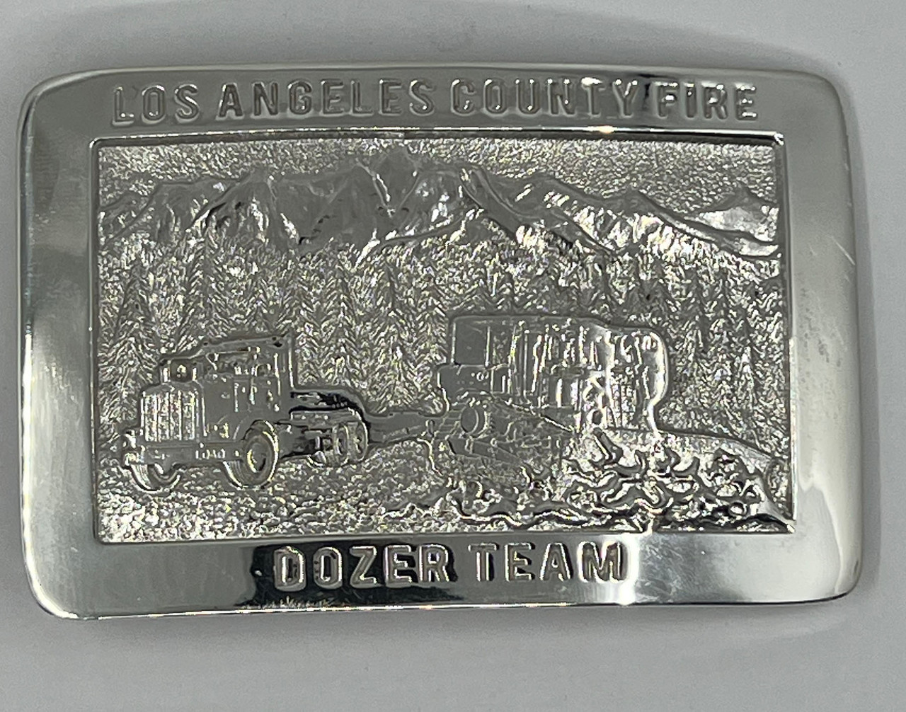 Los Angeles County Fire Dozer Team Buckle (RESTRICTED)
