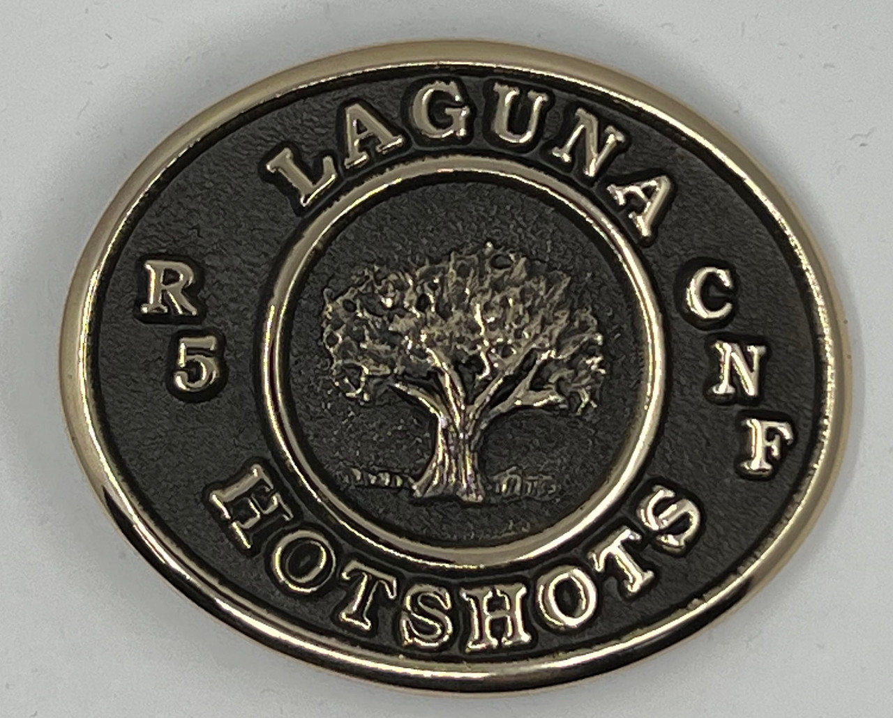 Laguna Hotshots (Oak Tree) Buckle (RESTRICTED) Laguna Hotshots (Oak Tree) Buckle (RESTRICTED)