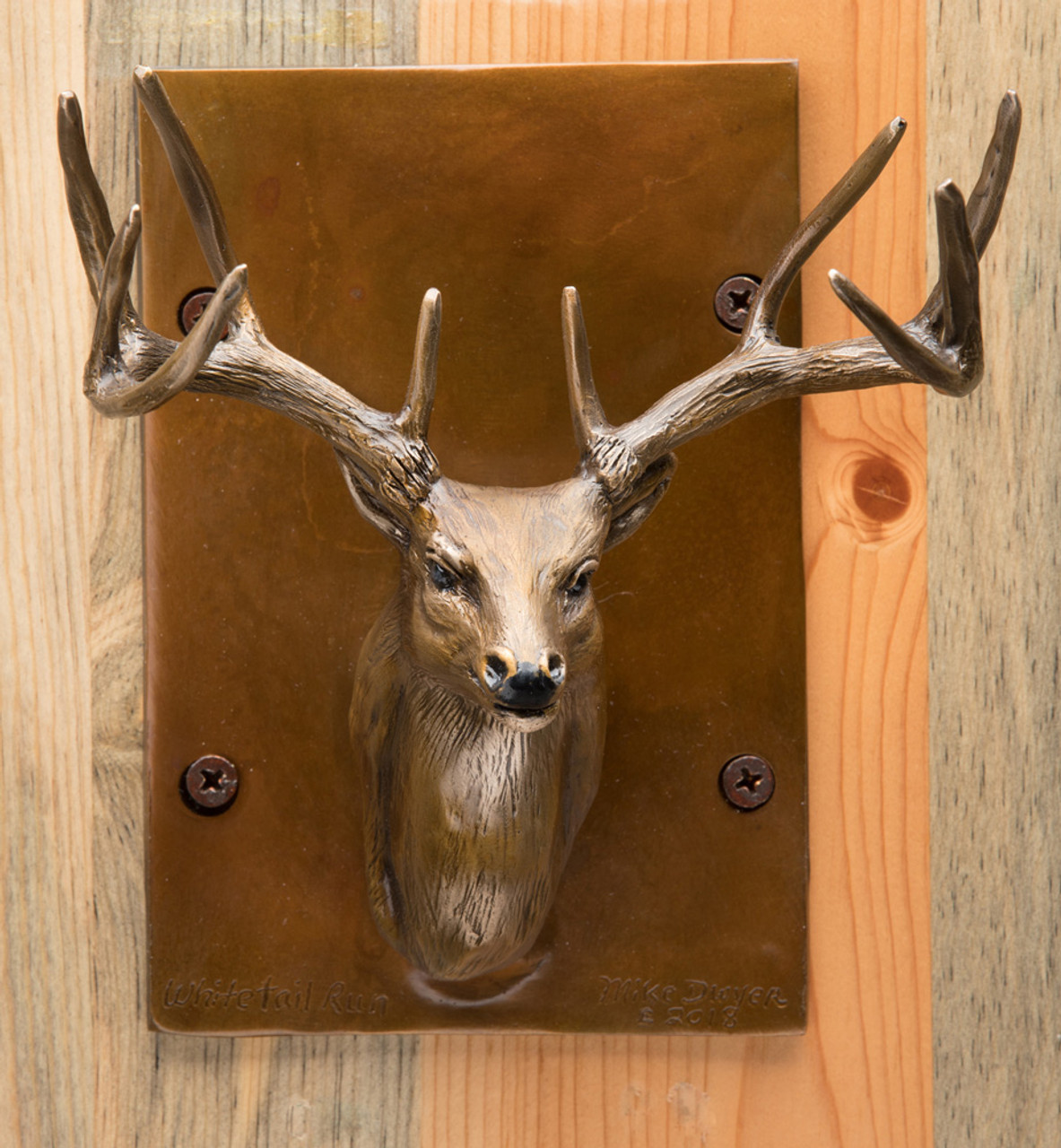 Whitetail Run (door knocker)