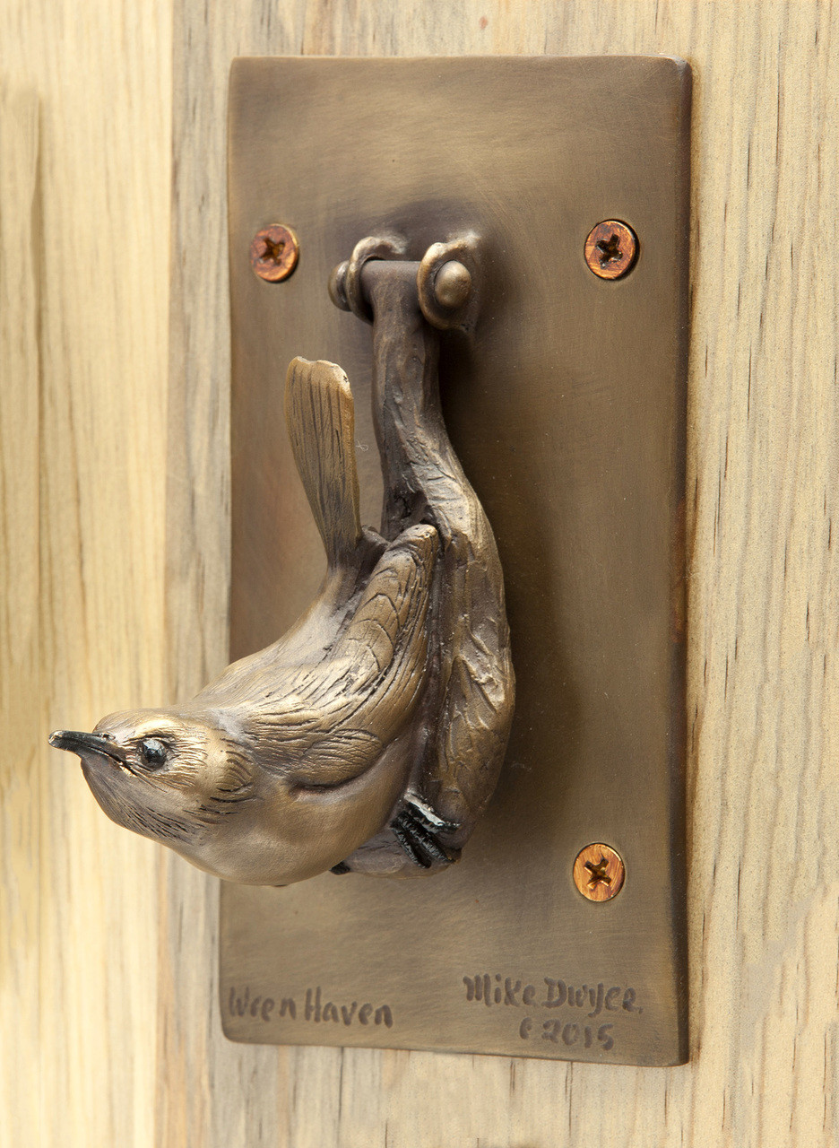 Duck Head Brass Door Knocker