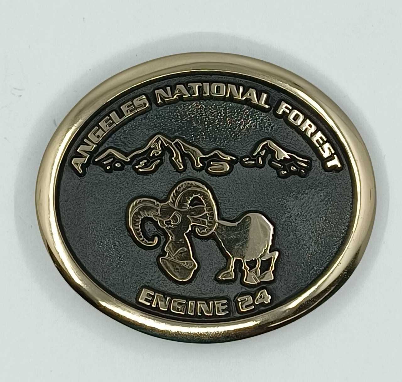 Angeles National Forest Engine 24 Buckle (RESTRICTED)