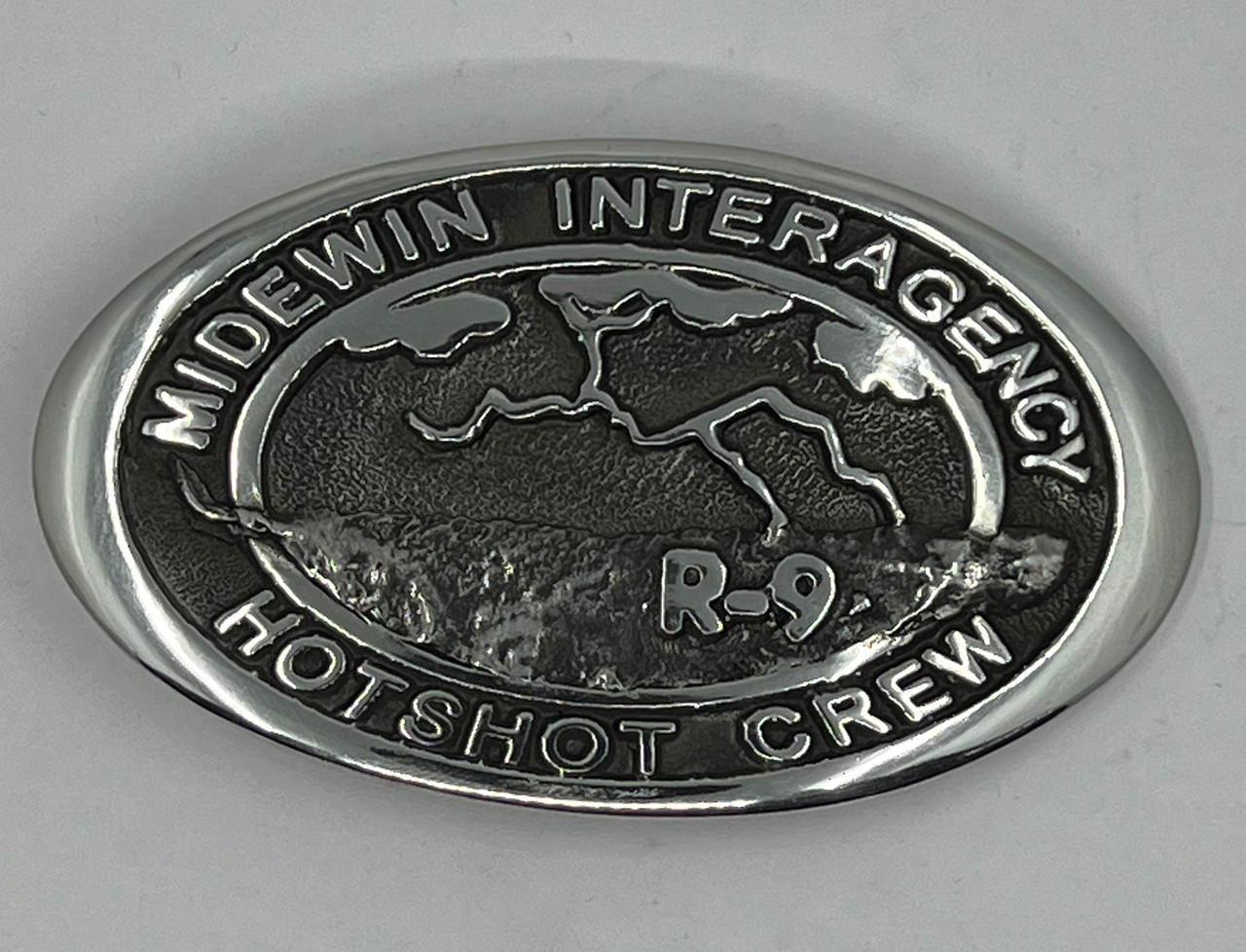 バッジ Midewin Interagency Hotshots Buckle (RESTRICTED) - Western