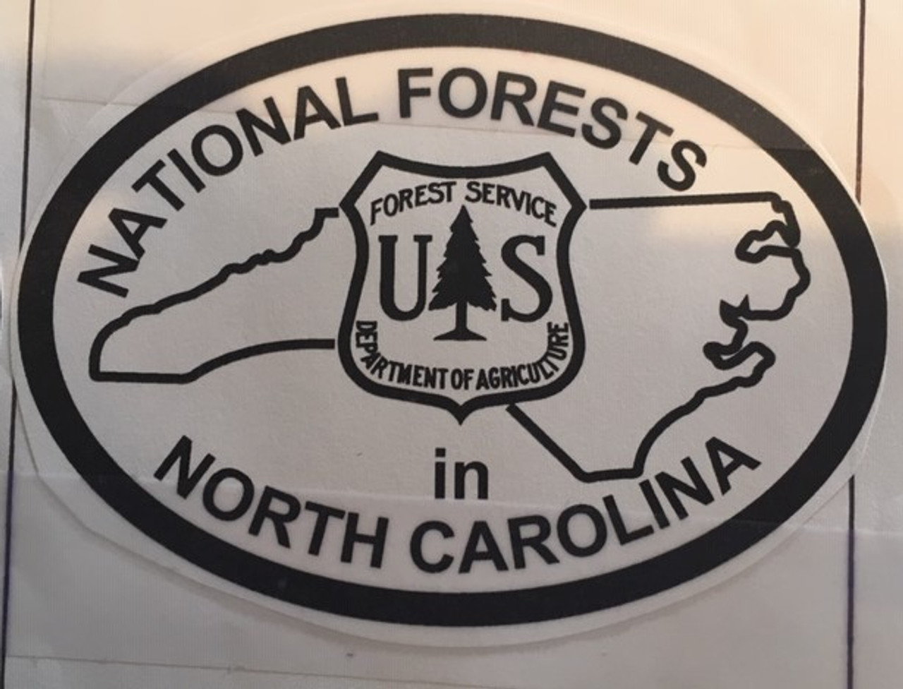 National Forests in North Carolina Buckle