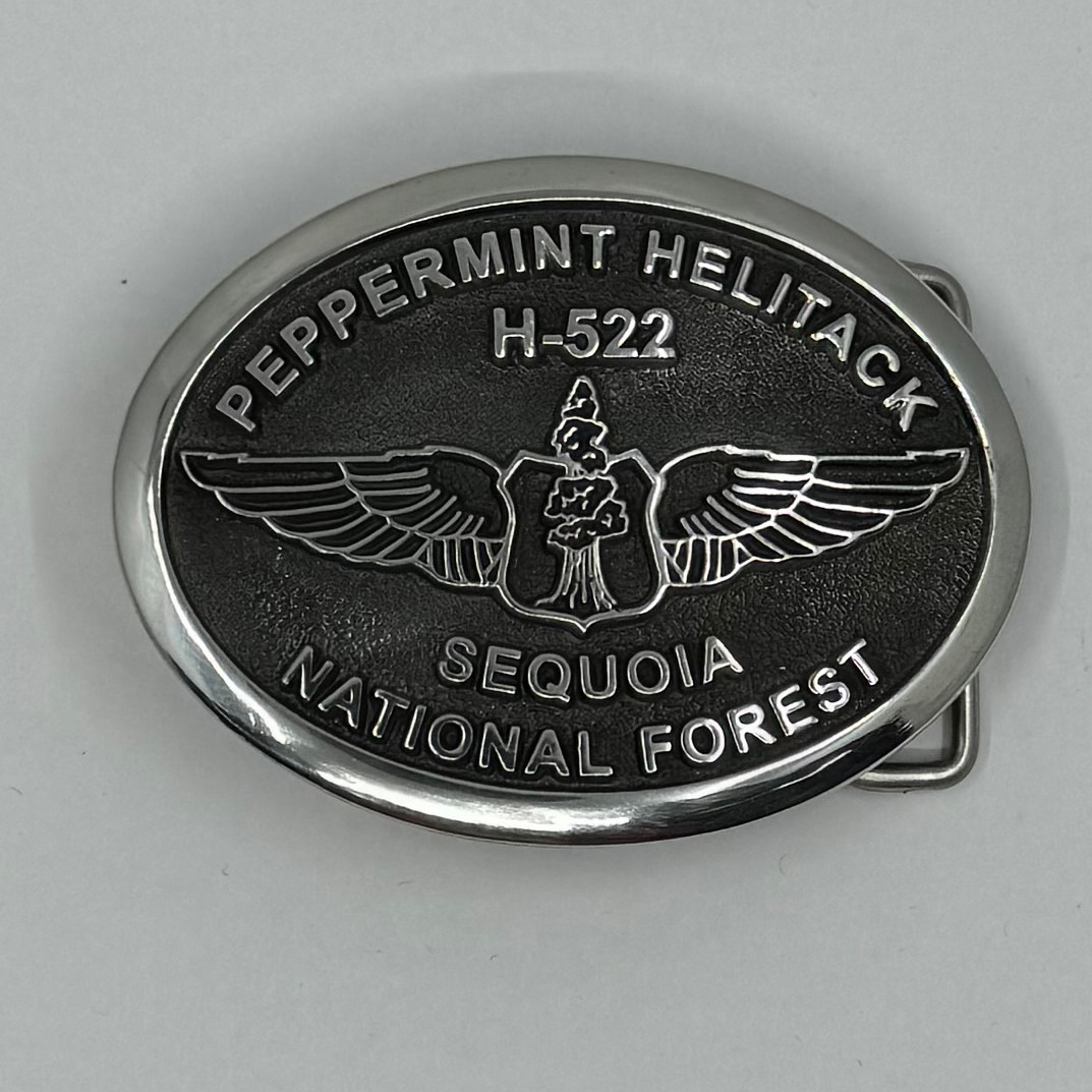 Peppermint Helitack H-522 Sequoia National Forest Buckle