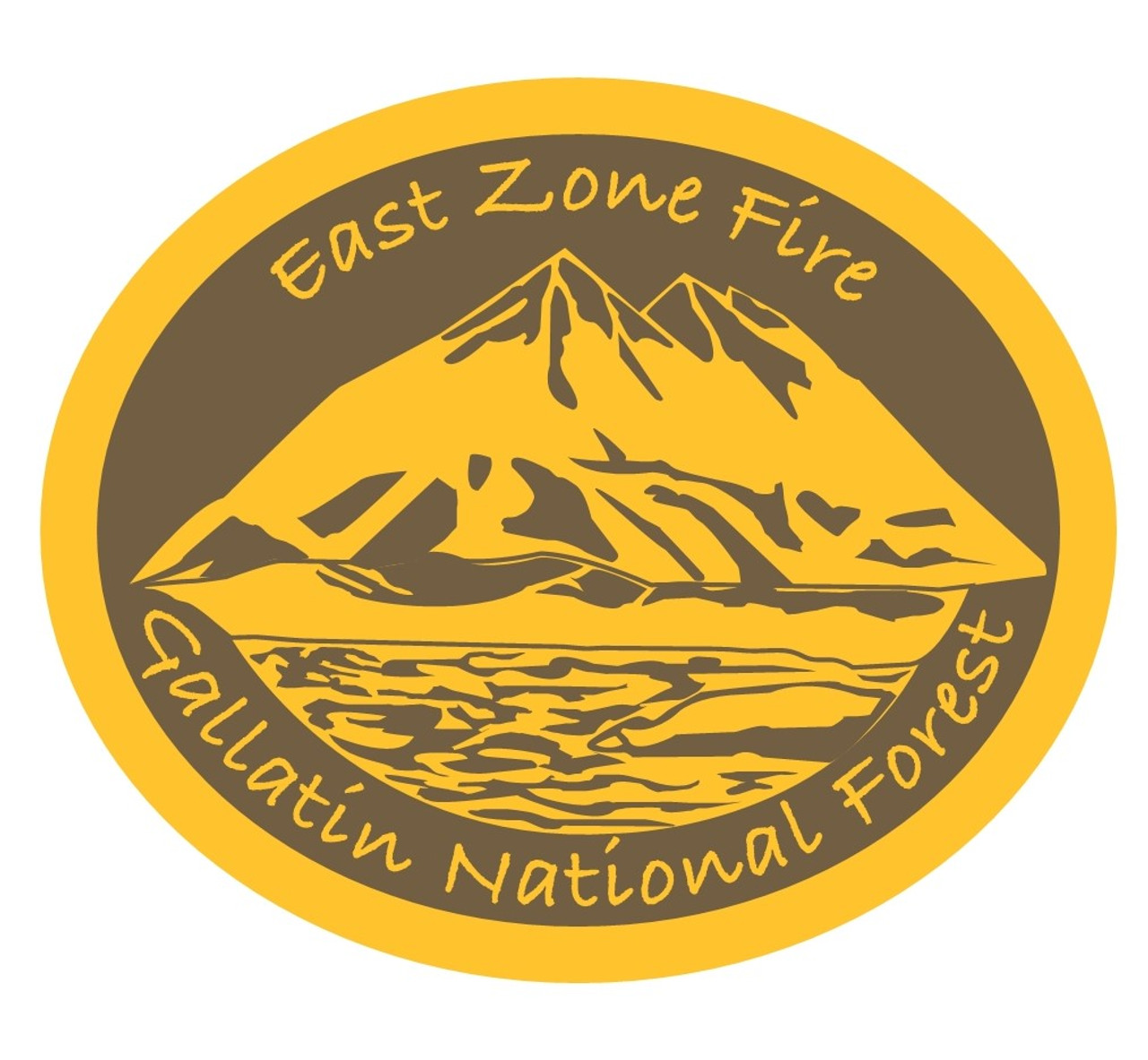 Gallatin National Forest East Zone Fire Buckle (RESTRICTED)
