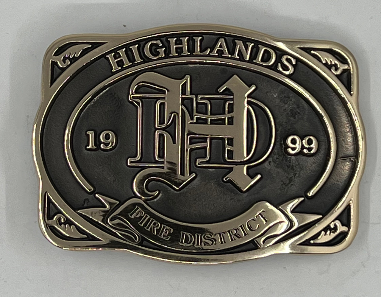 Highlands Fire District Buckle (RESTRICTED)