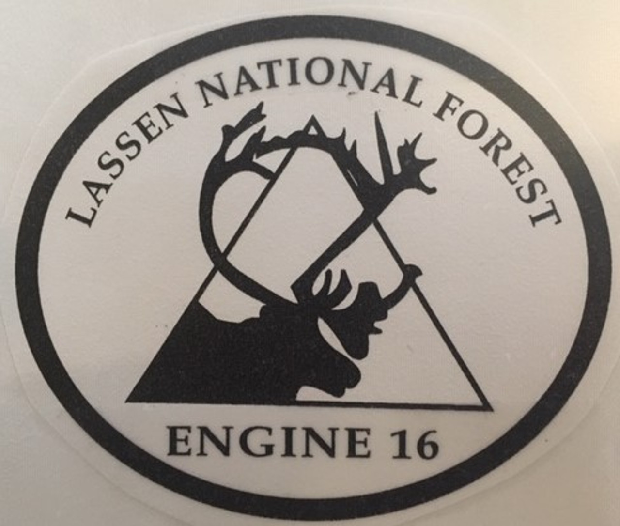 Lassen National Forest Engine 16 Buckle (RESTRICTED)