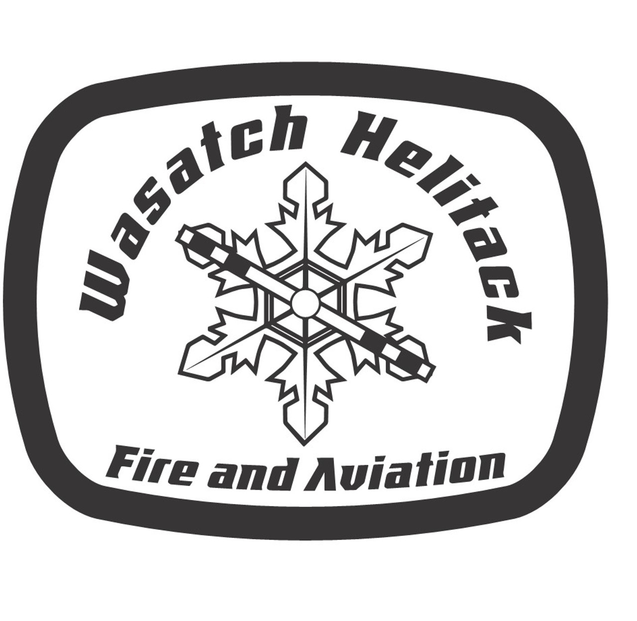 Wasatch Helitack Fire and Aviation Buckle (RESTRICTED) 