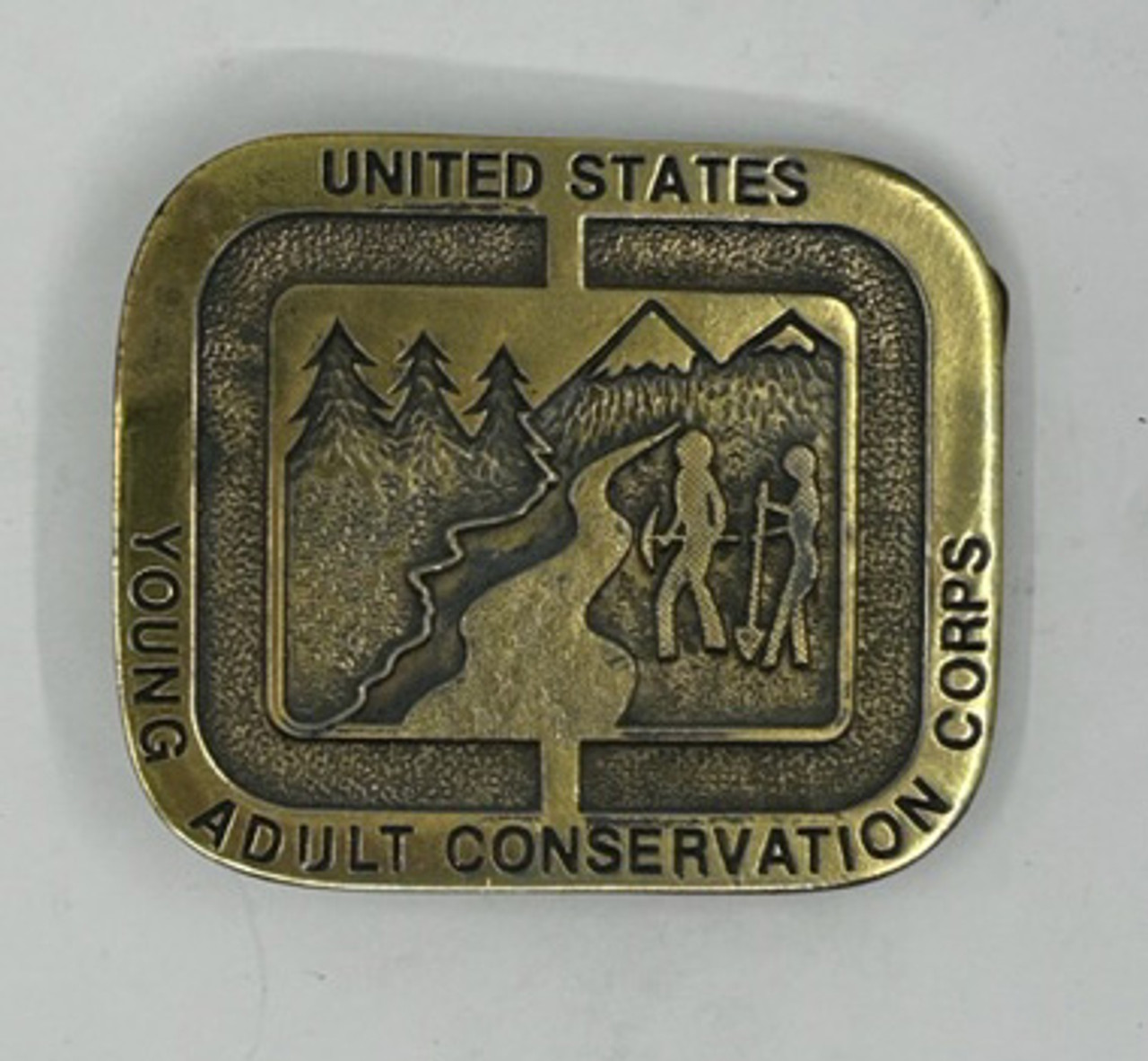 Young Adult Conservation Corps Buckle