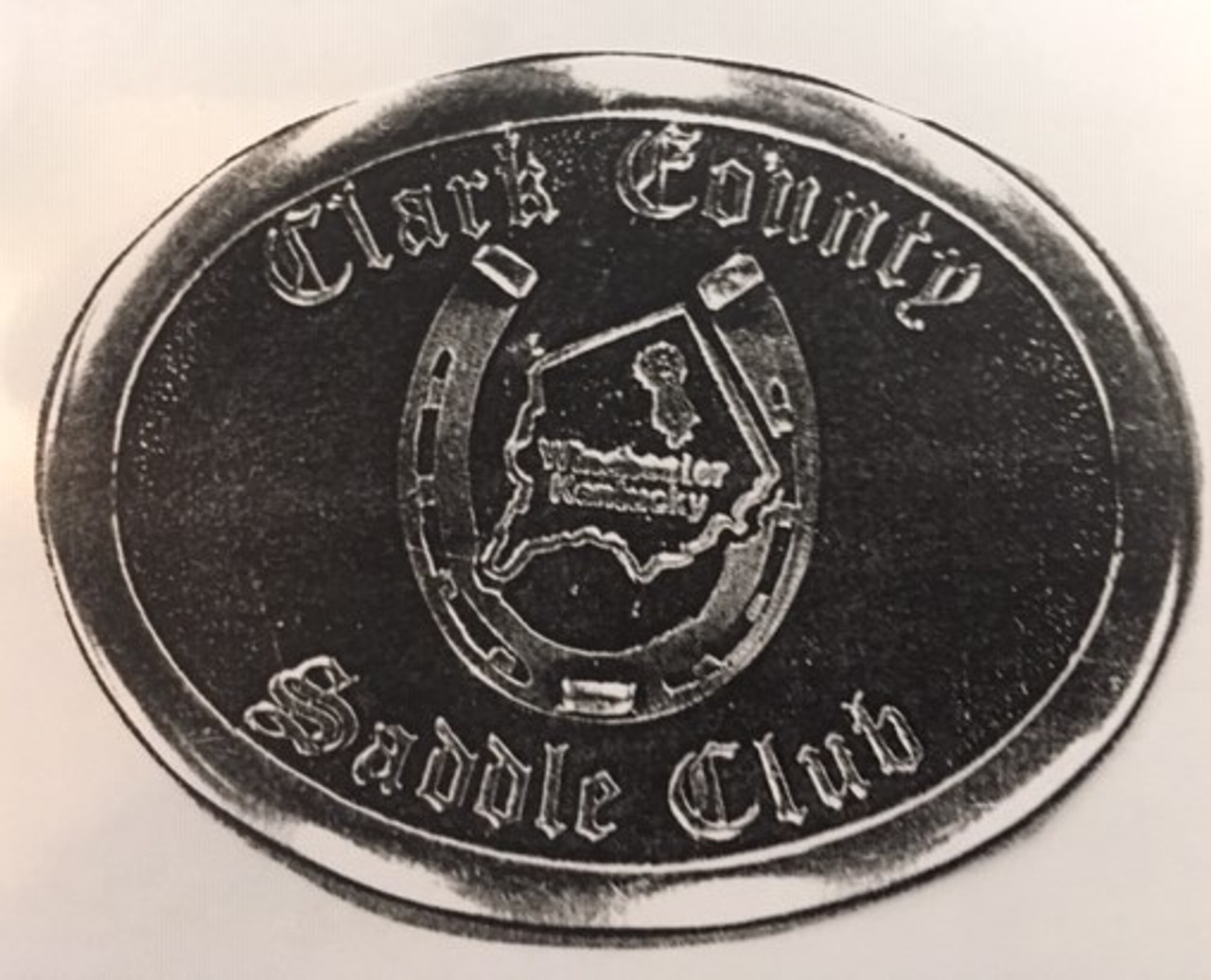 Clark County Saddle Club Buckle (RESTRICTED)