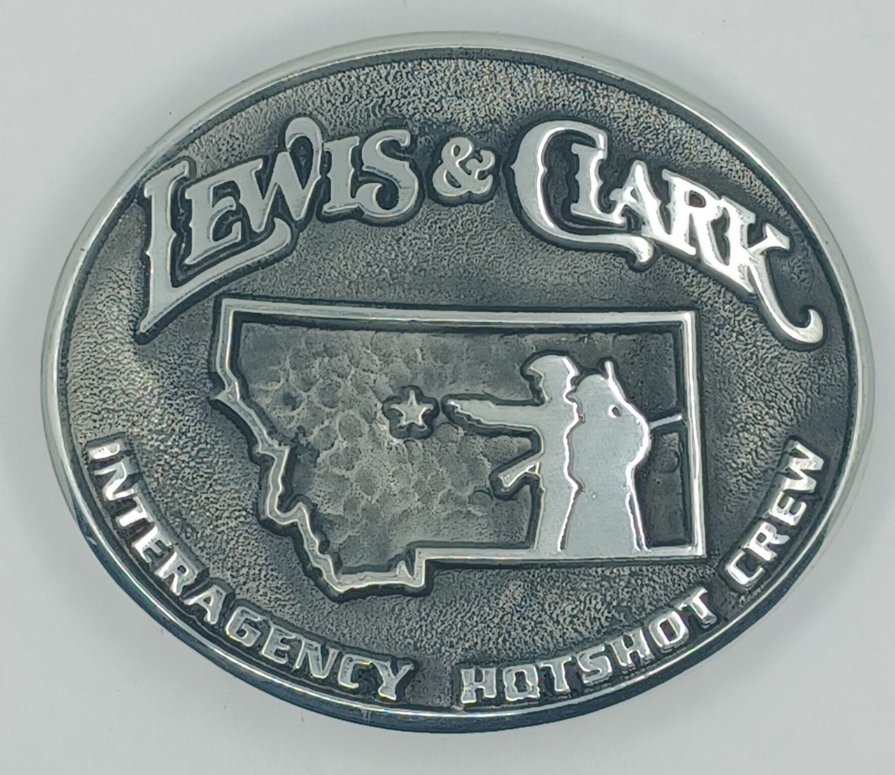 Lewis & Clark Interagency Hotshot Buckle (RESTRICTED)