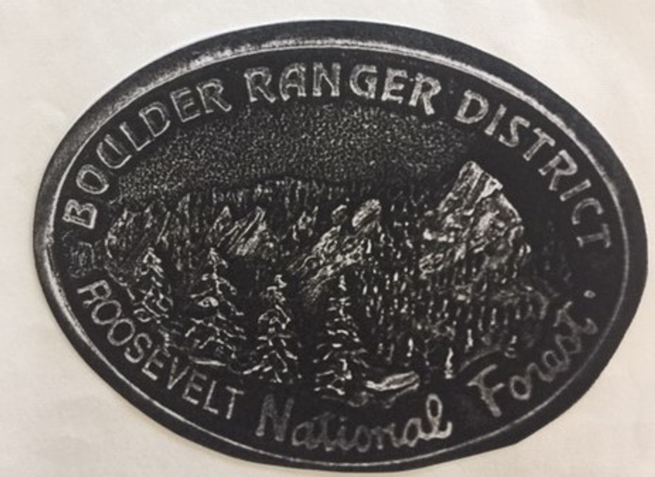 Boulder Ranger District Buckle